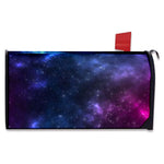 Blue Purple Cosmic Galaxy Space Print Mailbox Cover