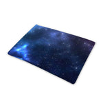 Blue Purple Cosmic Galaxy Space Print Pet Cooling Mat Cover