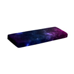 Blue Purple Cosmic Galaxy Space Print Piano Keyboard Cover