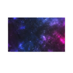 Blue Purple Cosmic Galaxy Space Print Polyester Flag