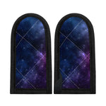 Blue Purple Cosmic Galaxy Space Print Skillet Handle Cover