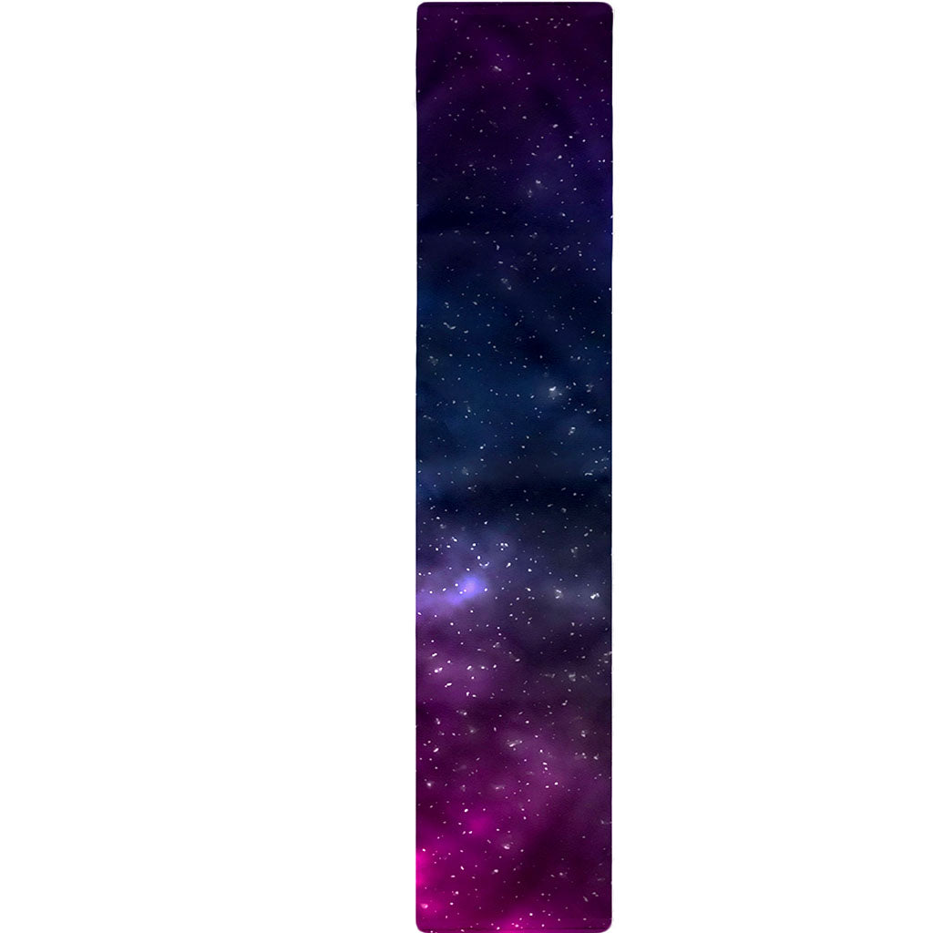 Blue Purple Cosmic Galaxy Space Print Table Runner