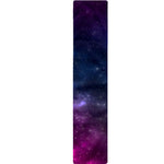 Blue Purple Cosmic Galaxy Space Print Table Runner