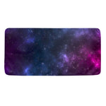 Blue Purple Cosmic Galaxy Space Print Towel