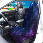 Blue Purple Cosmic Galaxy Space Print Waterproof Car Seat Cover