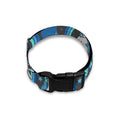 Blue Rainbow Unicorn Pattern Print Dog Collar