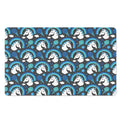 Blue Rainbow Unicorn Pattern Print Polyester Doormat