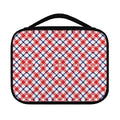 Blue Red And White American Plaid Print Classic Bible Case