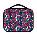 Blue Red And White Digital Camo Print Classic Bible Case