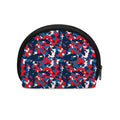 Blue Red And White Digital Camo Print Coin Purse