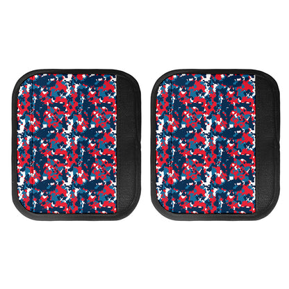 Blue Red And White Digital Camo Print Handle Covers