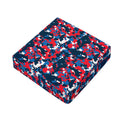 Blue Red And White Digital Camo Print Outdoor Seat Cushion Cover
