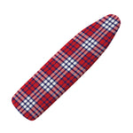 Blue Red And White USA Plaid Print Ironing Board Cover