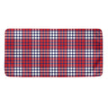 Blue Red And White USA Plaid Print Towel