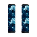 Blue Rose Floral Flower Pattern Print Handle Covers