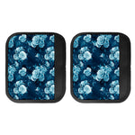 Blue Rose Floral Flower Pattern Print Handle Covers