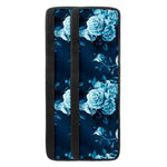 Blue Rose Floral Flower Pattern Print Refrigerator Handle Covers