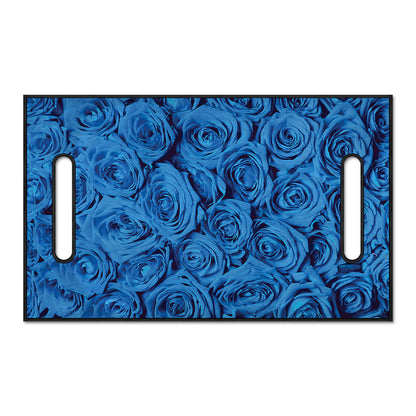 Blue Rose Print Golf Cart Seat Cover