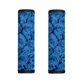 Blue Rose Print Handle Covers