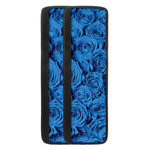 Blue Rose Print Refrigerator Handle Covers