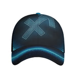 Blue Sagittarius Zodiac Sign Print Baseball Cap