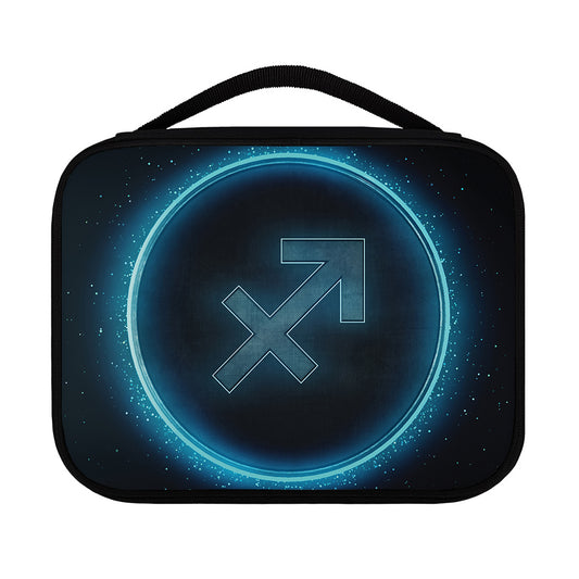 Blue Sagittarius Zodiac Sign Print Classic Bible Case