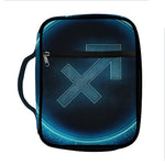 Blue Sagittarius Zodiac Sign Print Front Pocket Bible Bag