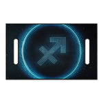 Blue Sagittarius Zodiac Sign Print Golf Cart Seat Cover