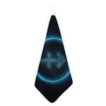 Blue Sagittarius Zodiac Sign Print Hand Towel