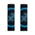 Blue Sagittarius Zodiac Sign Print Handle Covers