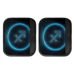 Blue Sagittarius Zodiac Sign Print Handle Covers