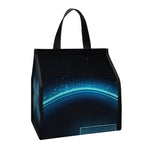 Blue Sagittarius Zodiac Sign Print Insulated Lunch Tote