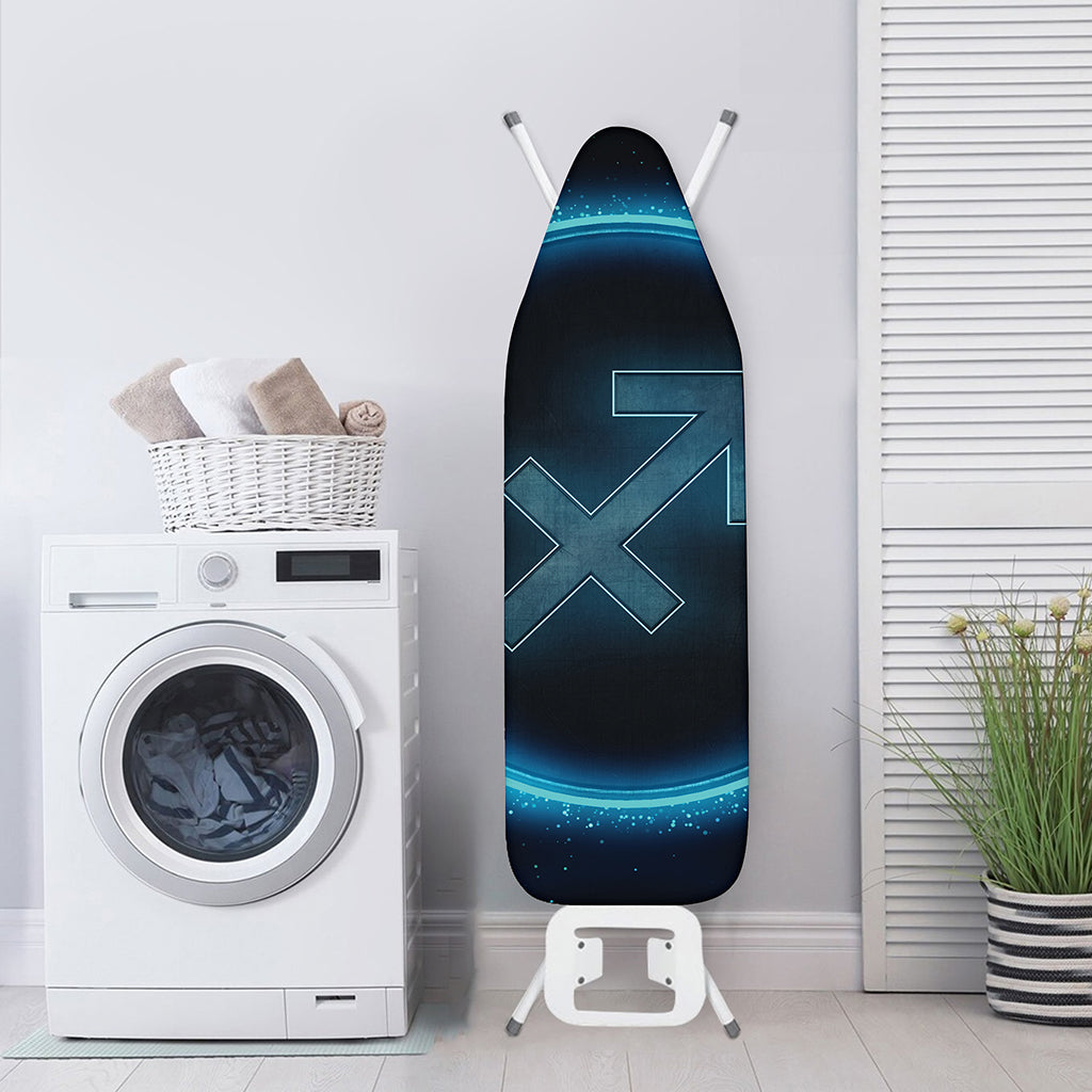 Blue Sagittarius Zodiac Sign Print Ironing Board Cover