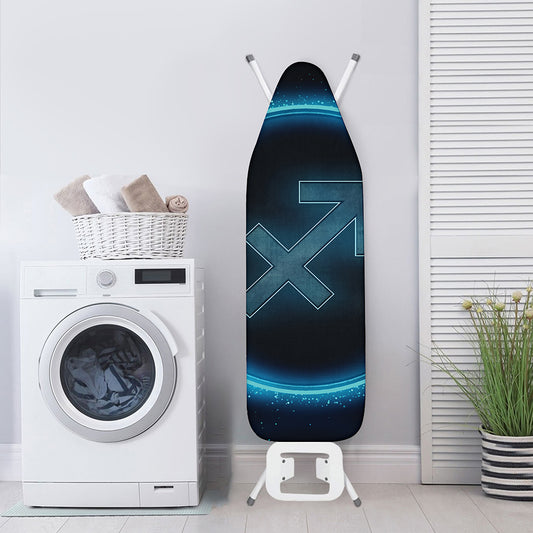 Blue Sagittarius Zodiac Sign Print Ironing Board Cover