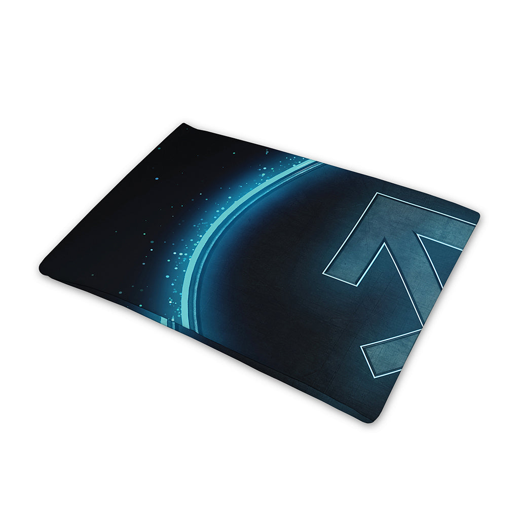 Blue Sagittarius Zodiac Sign Print Pet Cooling Mat Cover