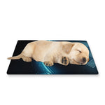 Blue Sagittarius Zodiac Sign Print Pet Cooling Mat Cover