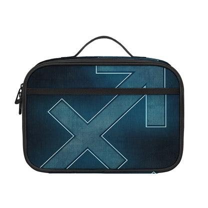 Blue Sagittarius Zodiac Sign Print Portable Lunch Bag