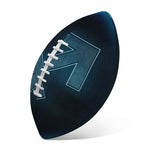 Blue Sagittarius Zodiac Sign Print Rugby Ball