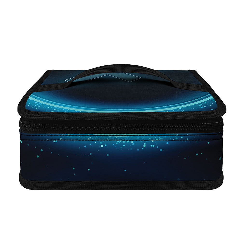 Blue Sagittarius Zodiac Sign Print Small Lunch Bag
