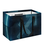 Blue Sagittarius Zodiac Sign Print Utility Tote Bag