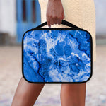 Blue Sapphire Marble Print Classic Bible Case