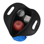 Blue Sapphire Marble Print Neoprene Lunch Bag