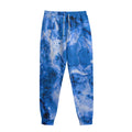 Blue Sapphire Marble Print Sweatpants