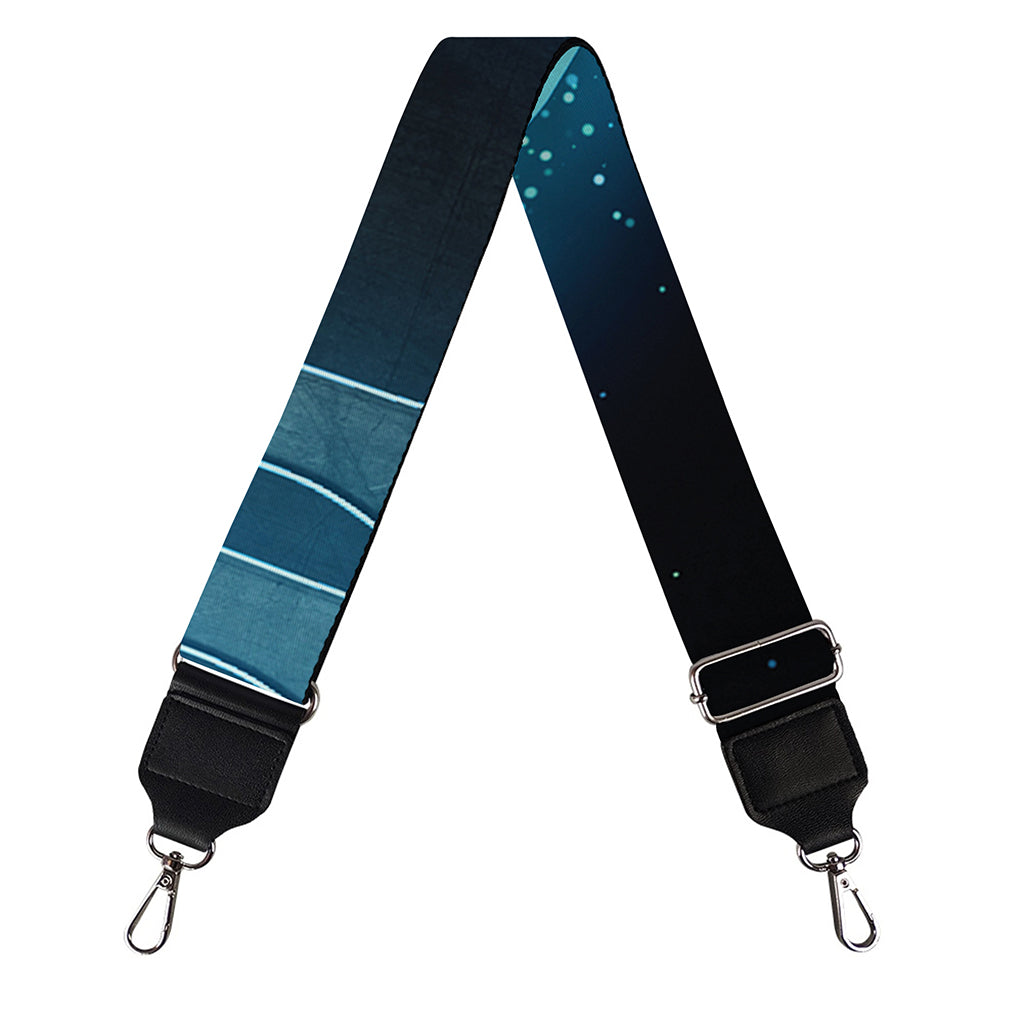 Blue Scorpio Zodiac Sign Print Bag Strap