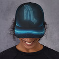 Blue Scorpio Zodiac Sign Print Baseball Cap