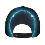 Blue Scorpio Zodiac Sign Print Baseball Cap