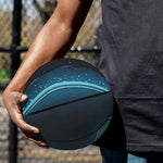 Blue Scorpio Zodiac Sign Print Basketball
