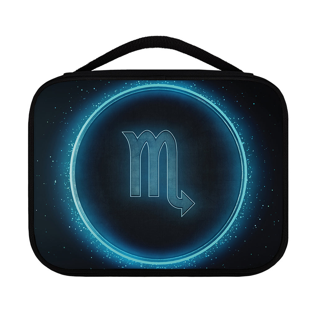 Blue Scorpio Zodiac Sign Print Classic Bible Case