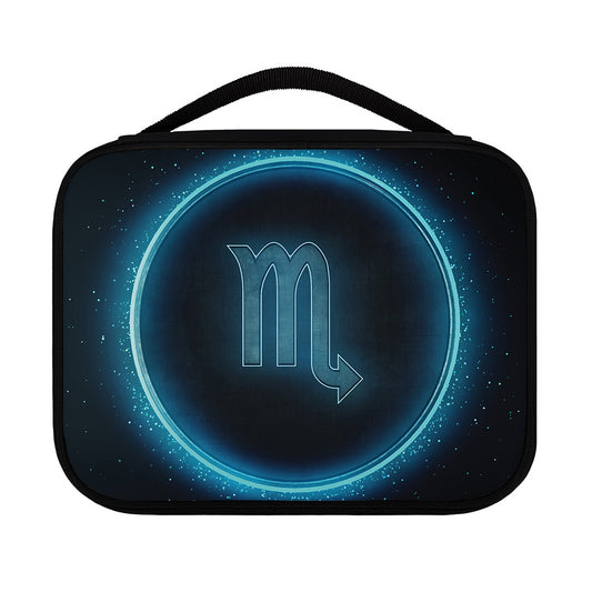 Blue Scorpio Zodiac Sign Print Classic Bible Case