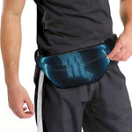 Blue Scorpio Zodiac Sign Print Fanny Pack